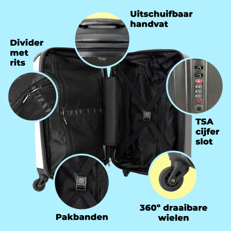 Handbagage Koffer - Admiraal | Artimal - Huisdier in Uniform